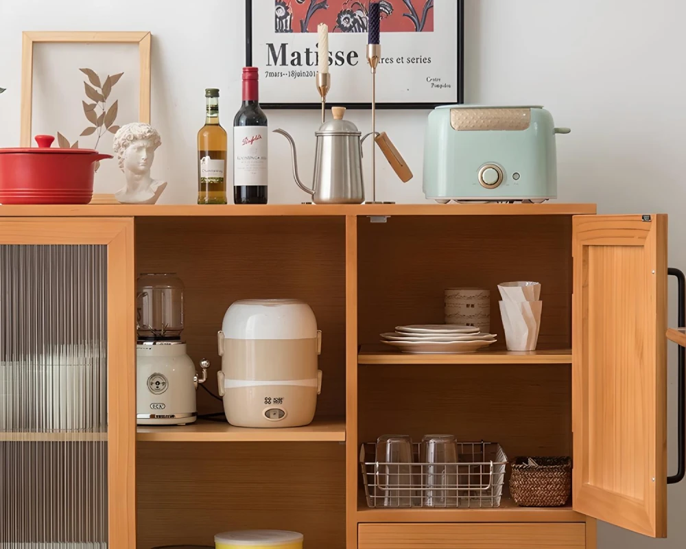 modern rustic sideboard